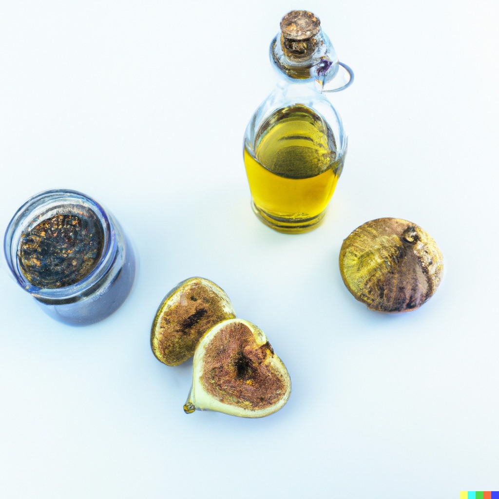Dried Figs with Olive Oil & Black Seed